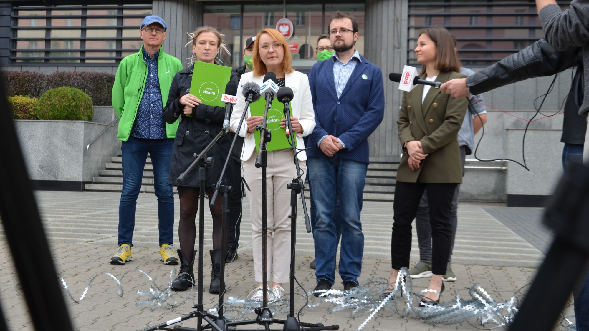 Wnyki Błaszczaka - Partia Zieloni kieruje zawiadomienie do prokuratury w sprawie budowy płotu na granicy polsko-białoruskiej