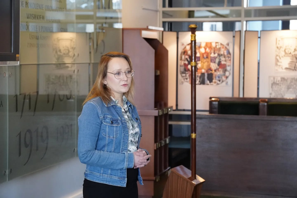 Wycieczka z Zespołu Szkół Ekonomiczno-Administracyjnych im. Marii Dąbrowskiej